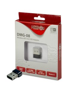 PowerON DMG-08 Wi-Fi 4 + BT4.0 USB Adapter