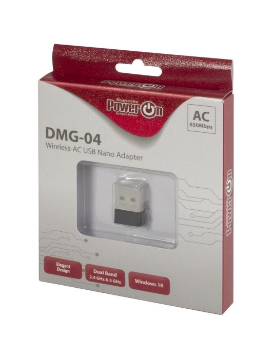 PowerON DMG-04 Wi-Fi 5 USB Nano Adapter