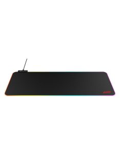 Ventaris P600 RGB Gamer Egérpad Black