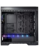 Inter-Tech X-908 Infini2 RGB Tempered Glass Black