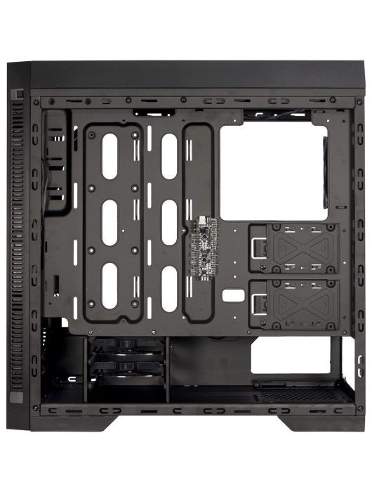 Inter-Tech X-908 Infini2 RGB Tempered Glass Black