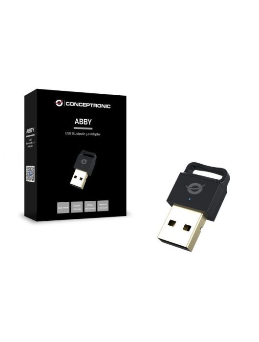 Conceptronic  ABBY06B Bluetooth 5.0 USB Adapter Black
