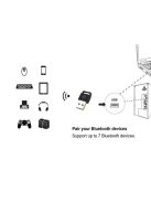 Conceptronic  ABBY06B Bluetooth 5.0 USB Adapter Black