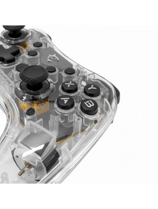 White Shark Legion Bluetooth Gamepad Transparent