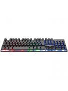 Everest KB-188 Borealis Rainbow RGB Keyboard Black HU