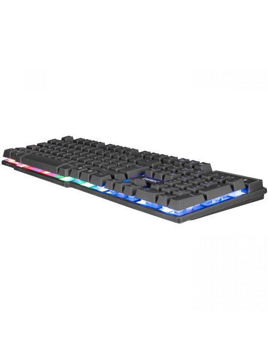 Everest KB-188 Borealis Rainbow RGB Keyboard Black HU