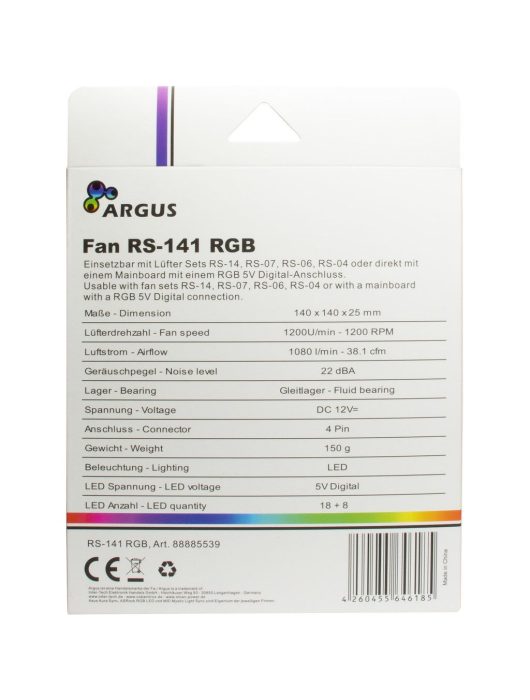 Inter-Tech ARGUS RS-141 RGB