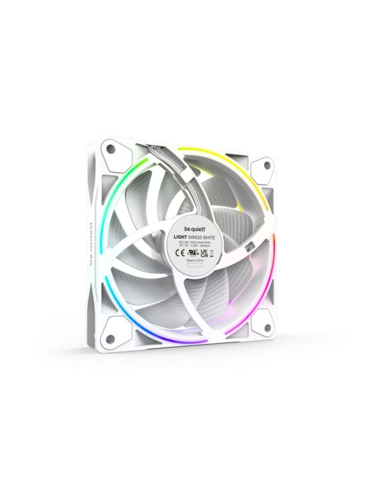 Be quiet! LIGHT WINGS White 120mm PWM high-speed Triple-Pack