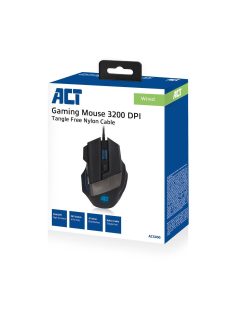 ACT AC5000 Wired Gaming Mouse with illumination Black