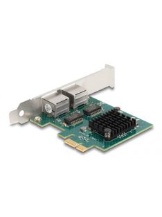 DeLock PCI Express x1 Card to 2x RJ45 Gigabit LAN BCM