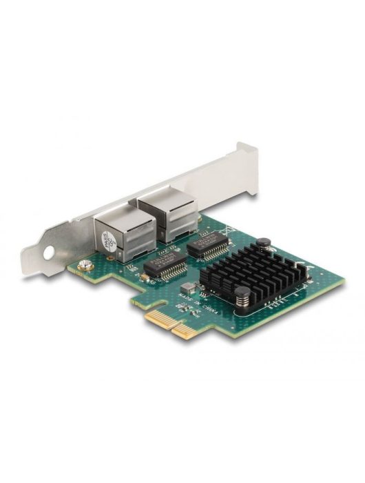 DeLock PCI Express x1 Card to 2x RJ45 Gigabit LAN BCM