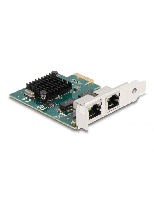 DeLock PCI Express x1 Card to 2x RJ45 Gigabit LAN BCM
