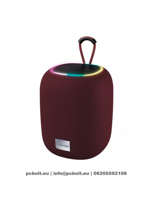 Canyon BSP-8 Bluetooth Wireless Speaker Red