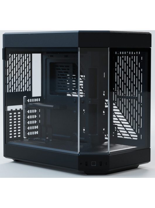 HYTE Y60 Tempered Glass Pitch Black