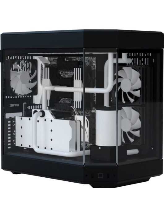 HYTE Y60 Tempered Glass Pitch Black