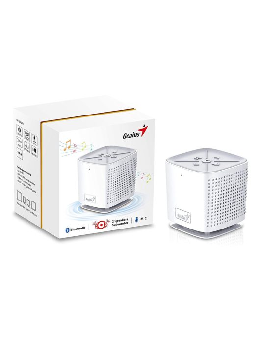 Genius SP-925BT Portable Bluetooth Speaker White