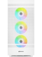 Sharkoon Rebel C50 RGB Tempered Glass White