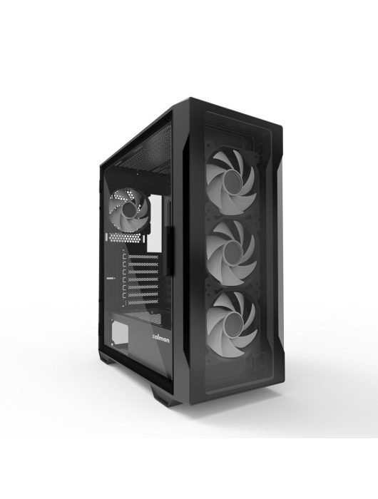 Zalman I3 Neo TG Tempered Glass Black