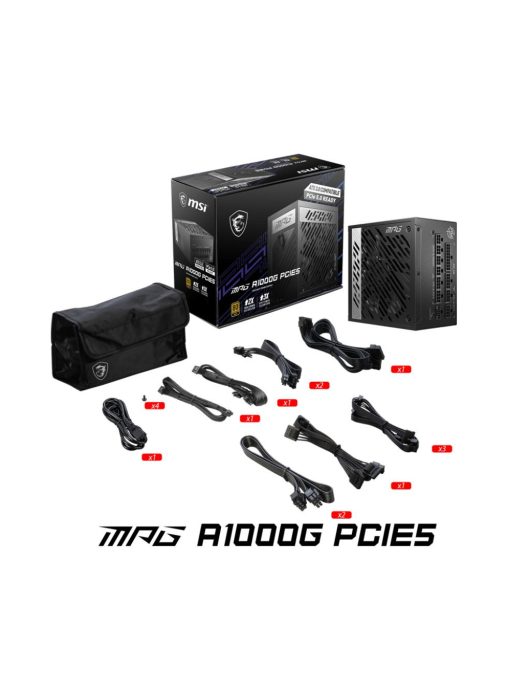 Msi 1000W 80+ Gold MPG A1000G PCIE5 ATX 3.0