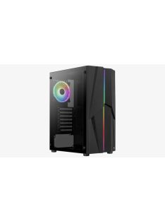 Aerocool Mecha ARGB Tempered Glass Black