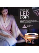 Promate  Mirth 3-in-1 Contemporary Designed Wireless Speaker with Desk Lamp and Wireless Charger Wood