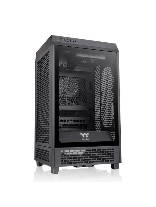 Thermaltake The Tower 200 Mini Chassis Tempered Glass Black
