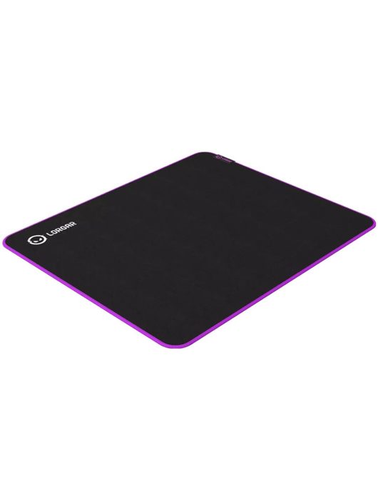 LORGAR Main 315 Egérpad Black/Purple