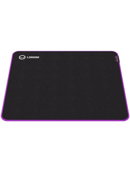 LORGAR Main 315 Egérpad Black/Purple