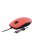 TnB Wired mouse USB-A & USB-C Sunset Red
