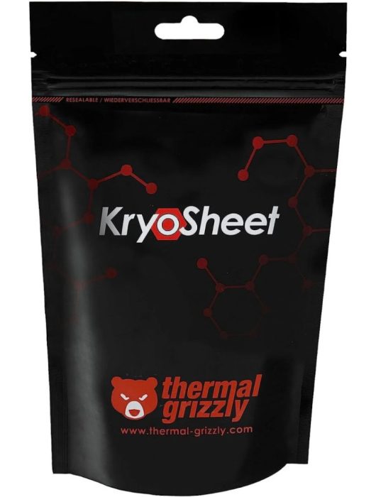 Thermal Grizzly KryoSheet Hővezető Lap (1lap/csomag)