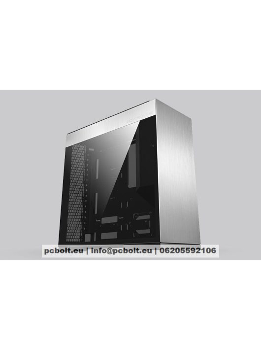 Geometric Future Dharma Tempered Glass Silver