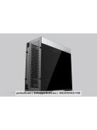 Geometric Future Dharma Tempered Glass Silver