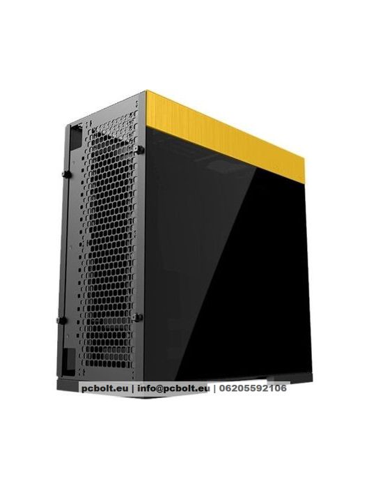 Geometric Future Dharma Tempered Glass Black/Gold
