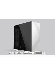 Geometric Future Lohan Tempered Glass White
