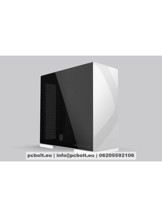 Geometric Future Lohan Tempered Glass White
