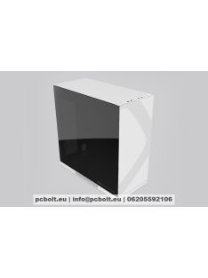 Geometric Future Lohan Tempered Glass White