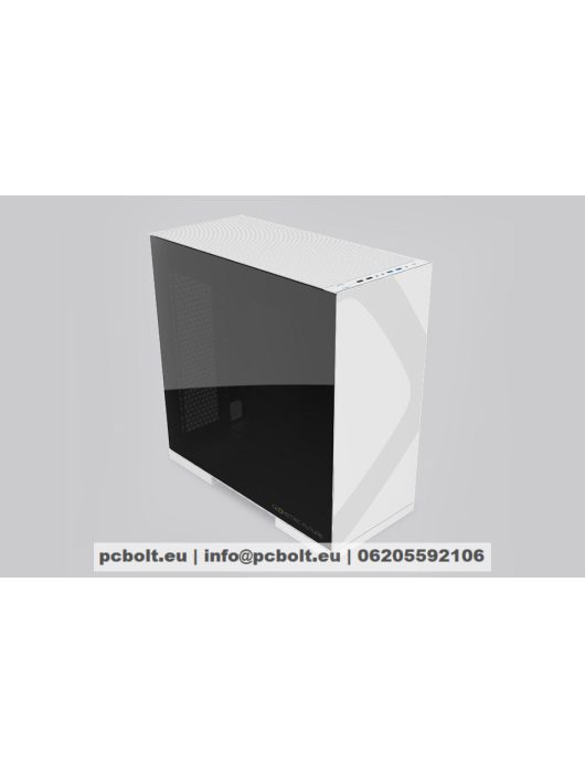 Geometric Future Lohan Tempered Glass White