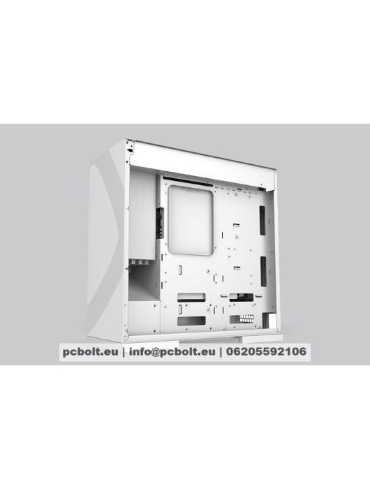 Geometric Future Lohan Tempered Glass White