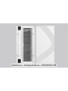 Geometric Future Lohan Tempered Glass White