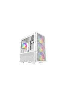 DeepCool CH560 WH Tempered Glass White