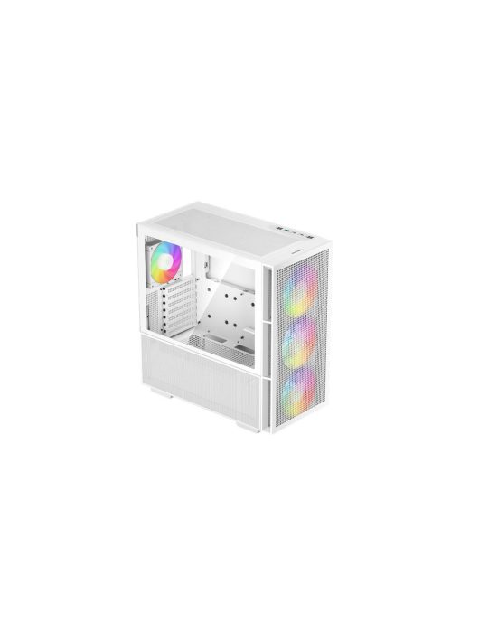 DeepCool CH560 WH Tempered Glass White