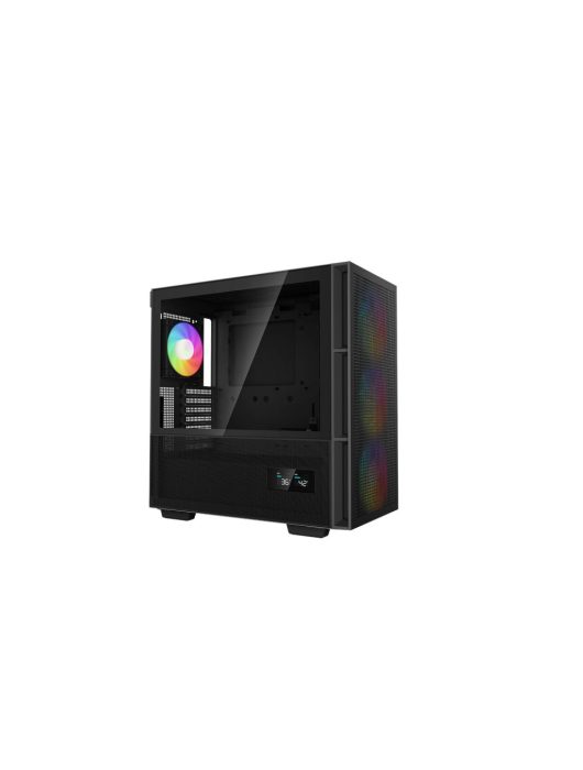 DeepCool CH560 DIGITAL Tempered Glass Black