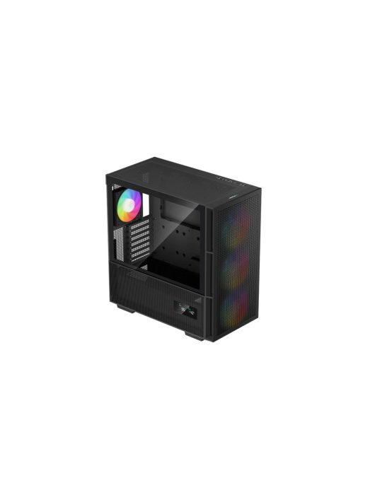 DeepCool CH560 DIGITAL Tempered Glass Black