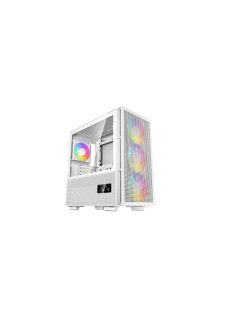 DeepCool CH560 DIGITAL WH Tempered Glass White
