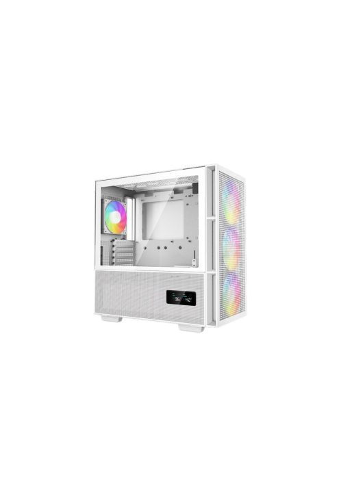 DeepCool CH560 DIGITAL WH Tempered Glass White