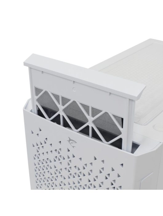 White Shark GCC-2303 Bullet Tempered Glass White