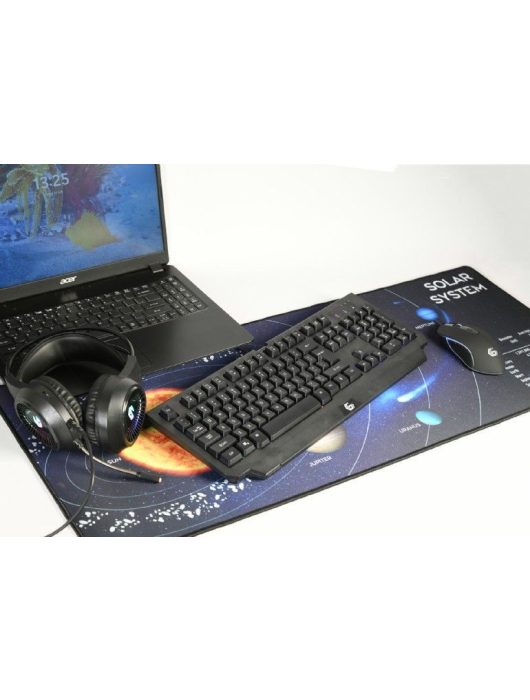 Gembird MP-SOLARSYSTEM-XL-01 Mouse Pad Black