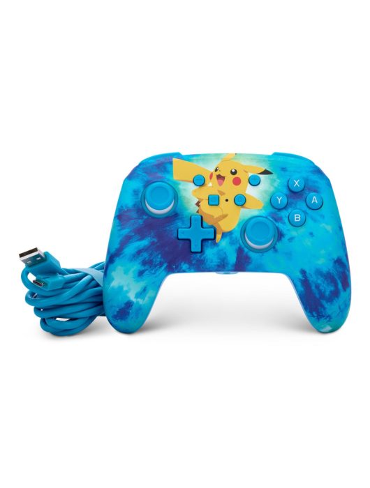 PowerA Enhanced Wired Controller for Nintendo Switch Tie Dye Pikachu
