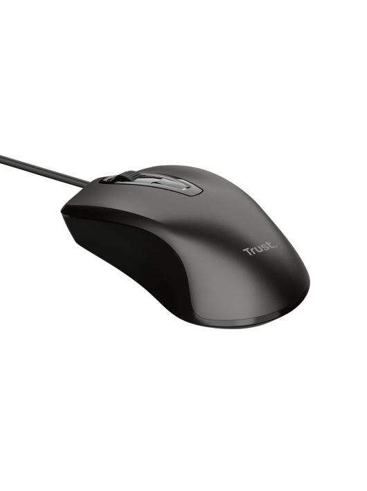 Trust Wired Optical Mouse Black