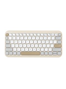   Asus Marshmallow Keyboard KW100 Wireless Keyboard Oat Milk HU